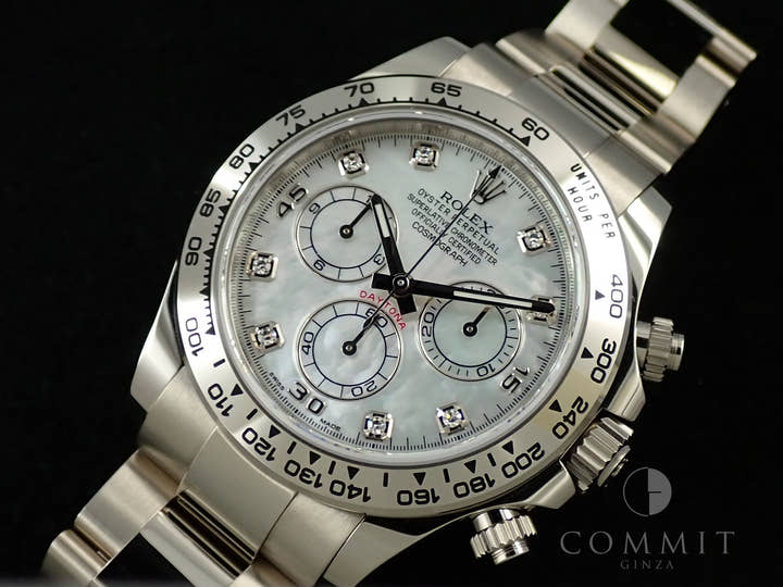 ロレックス デイトナ Ref.116509NG ホワイトゴールド ホワイトシェル文字盤