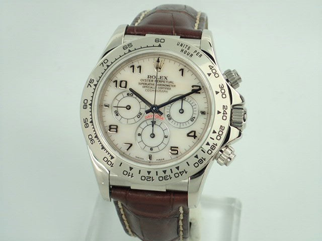 Rolex Daytona El Primero Pink Shell Dial U-Serial Number