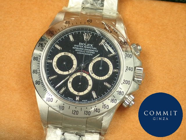ロレックス デイトナ Ref.16520 ブラック文字盤 中古 daytona-305