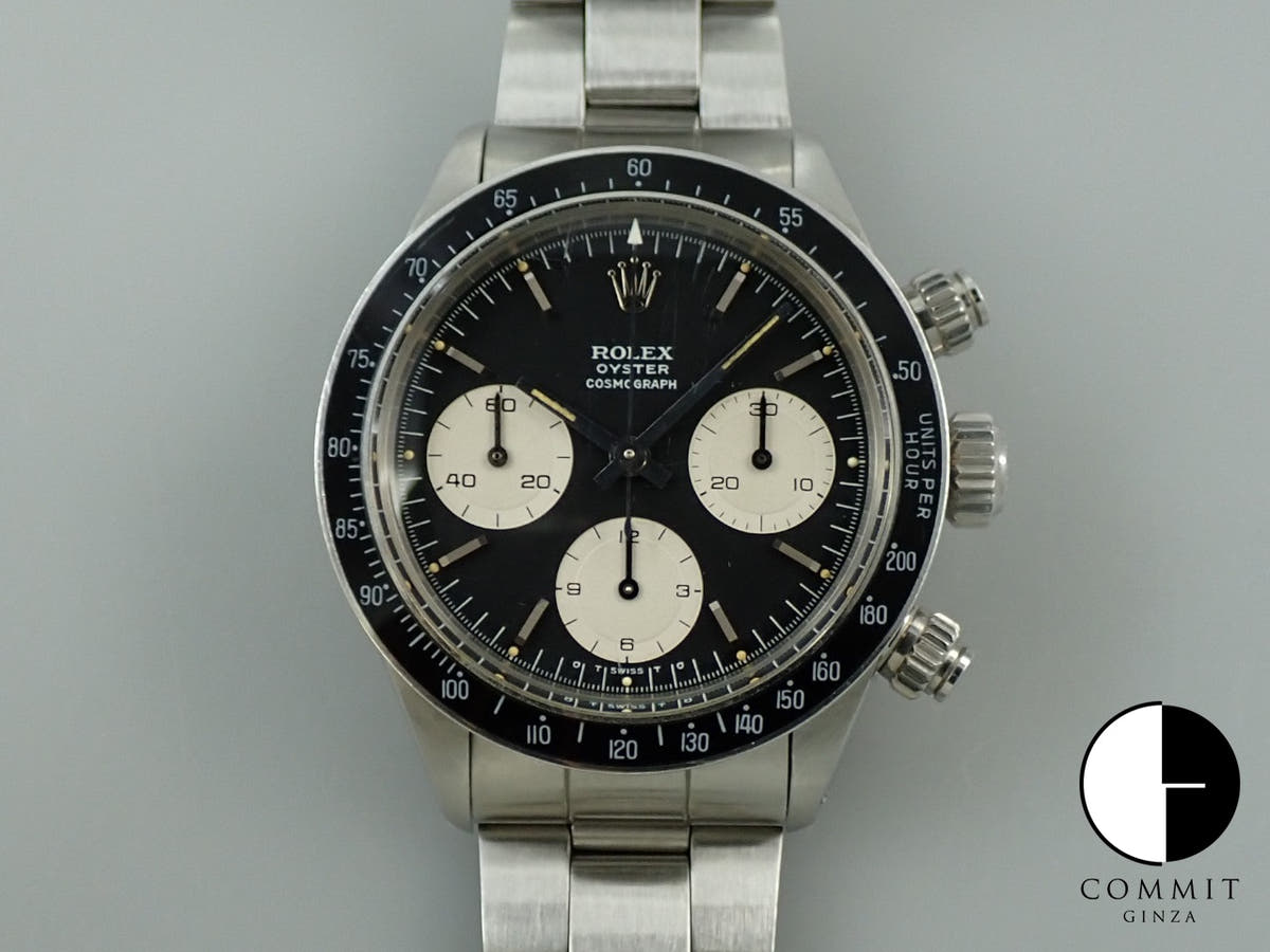 ロレックス デイトナ Ref.6263 ブラック文字盤 中古 6PS5TMJJ