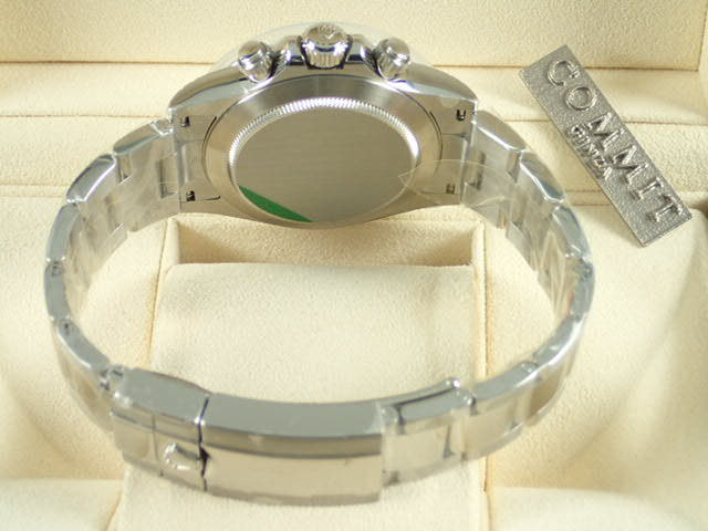 ロレックス デイトナ Ref.116520 ブラック文字盤 未使用 daytona-307