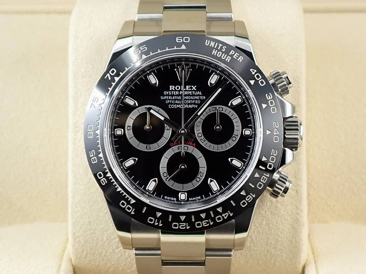ロレックス デイトナ Ref.116500LN ステンレススチール ブラック文字盤