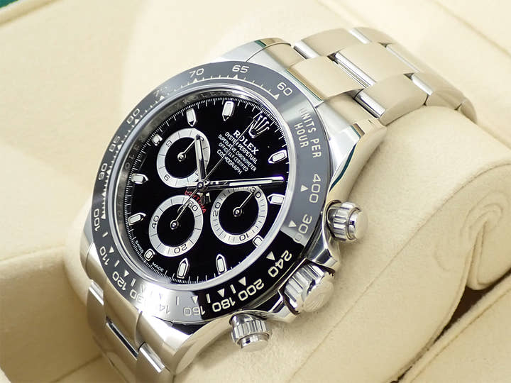 ロレックス デイトナ Ref.116500LN ステンレススチール ブラック文字盤
