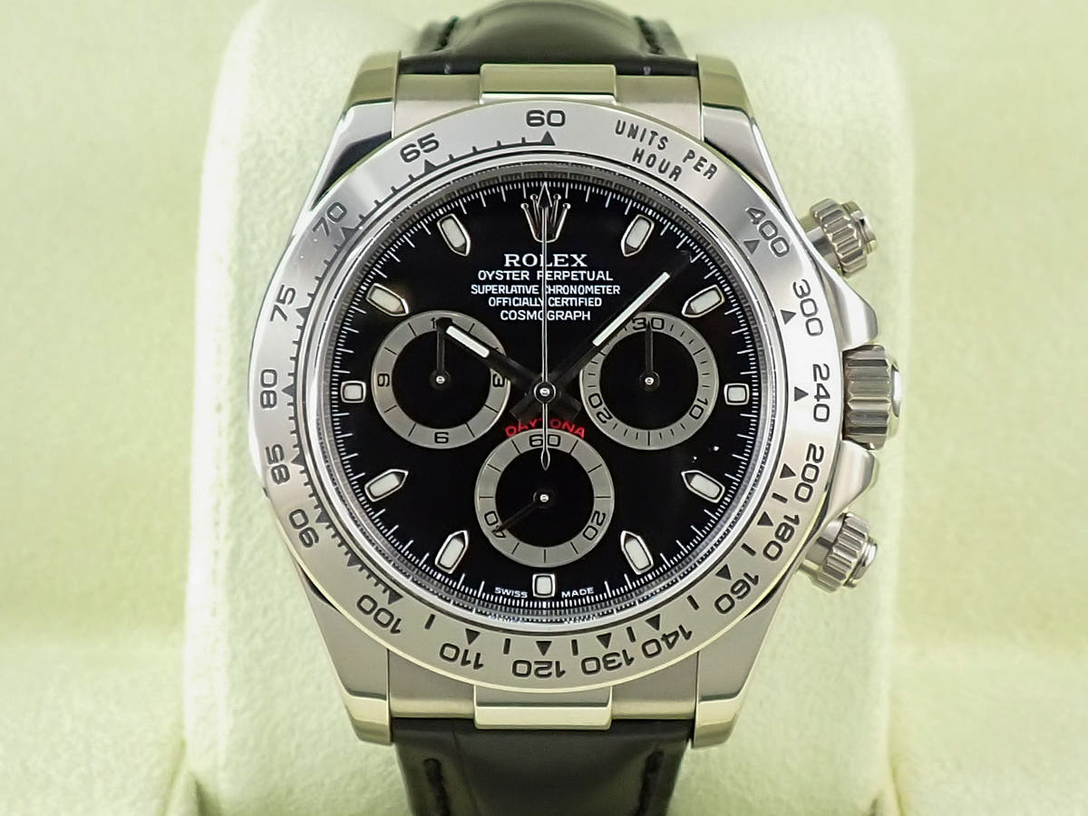 ロレックス デイトナ Ref.116519 ブラック文字盤 中古 5HVZ7S48