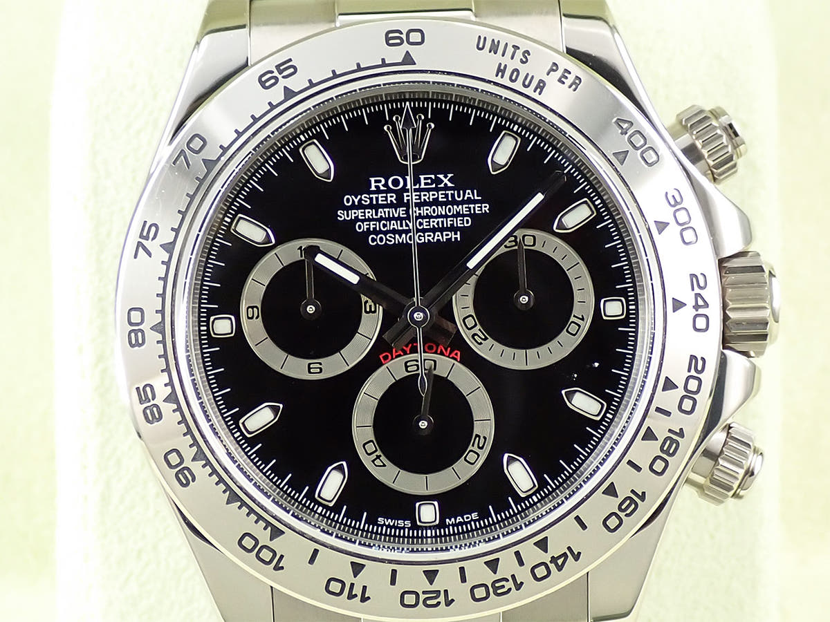 ロレックス デイトナ Ref.116519 ブラック文字盤 中古 5HVZ7S48