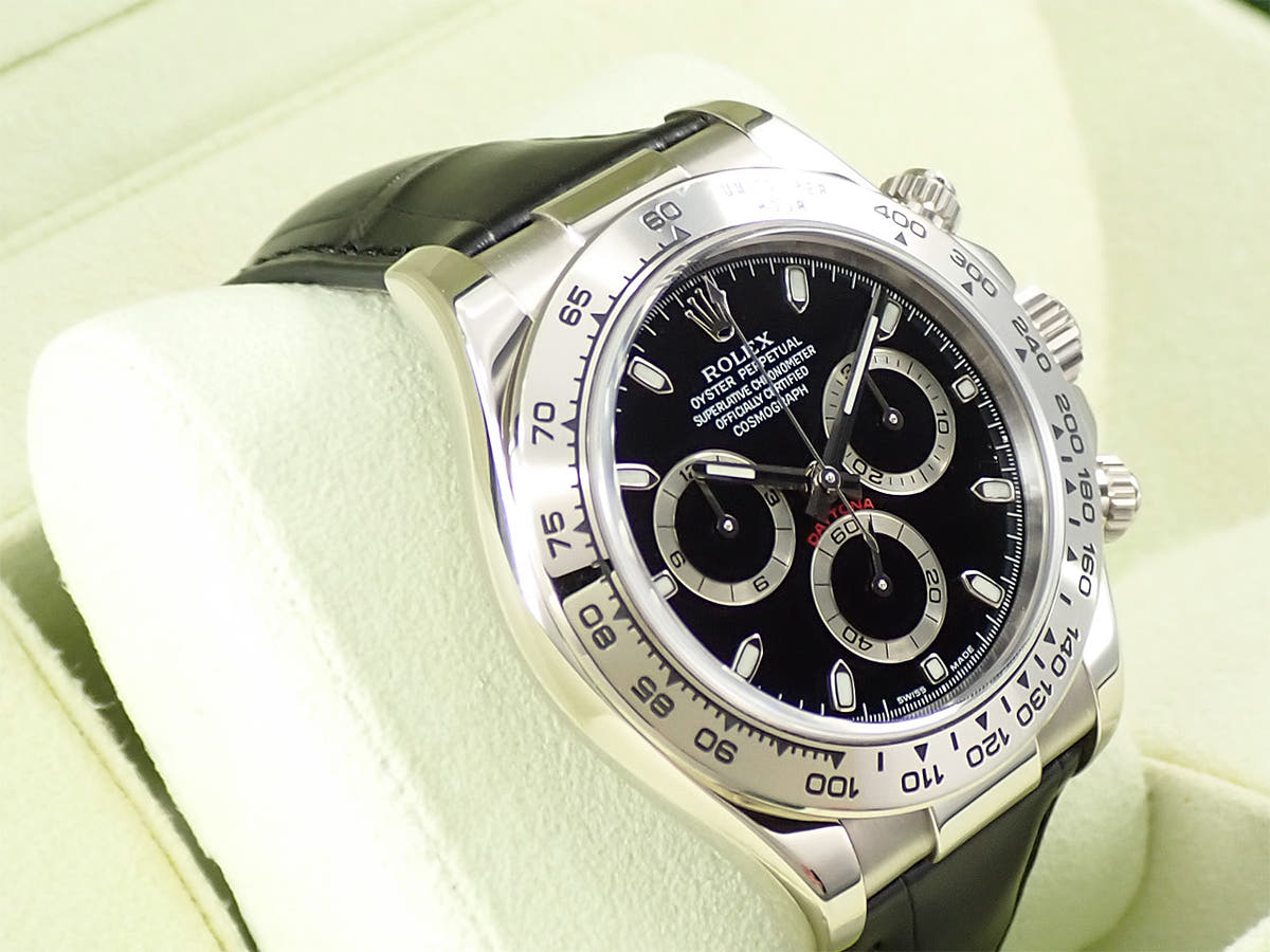 ロレックス デイトナ Ref.116519 ブラック文字盤 中古 5HVZ7S48