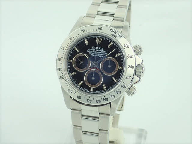 ロレックス デイトナ Ref.16520 ブラック文字盤 中古 daytona-309