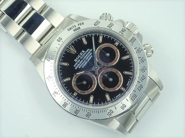 ロレックス デイトナ Ref.16520 ブラック文字盤 中古 daytona-309