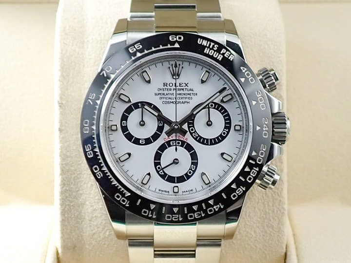ロレックス デイトナ Ref.116500LN ステンレススチール ホワイト文字盤