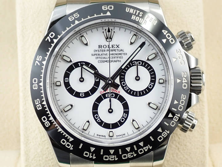 ロレックス デイトナ Ref.116500LN ステンレススチール ホワイト文字盤