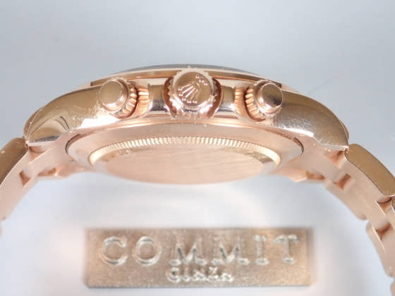 ロレックス デイトナ Ref.116505A ピンク文字盤 中古 daytona-30