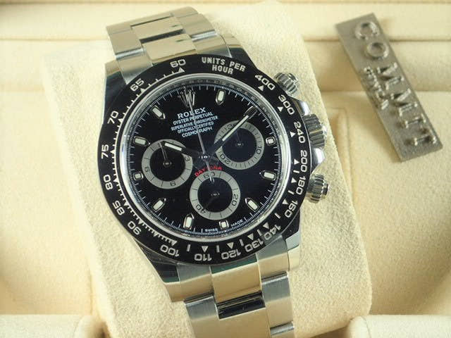 ロレックス デイトナ Ref.116500LN ブラック文字盤 中古 daytona-310