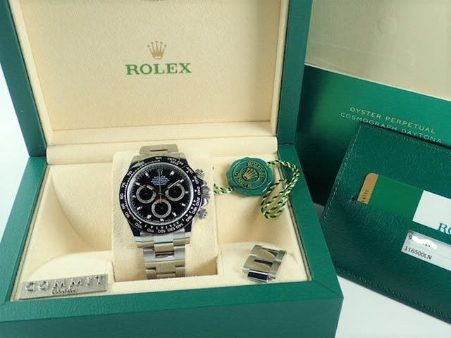 ロレックス デイトナ Ref.116500LN ブラック文字盤 中古 daytona-310