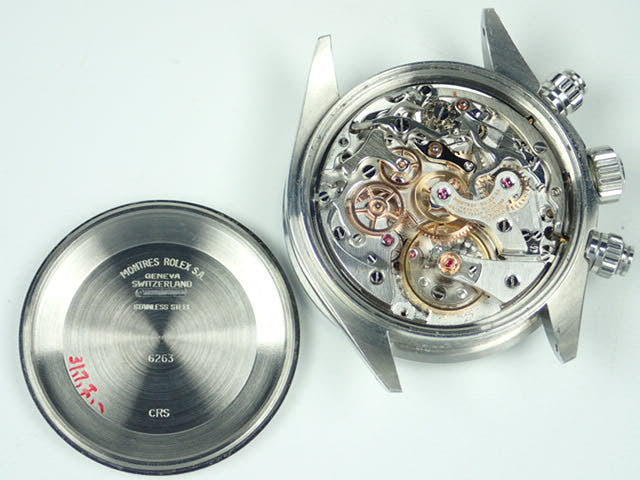 ロレックス デイトナ Ref.6263 シルバー文字盤 中古 daytona-314