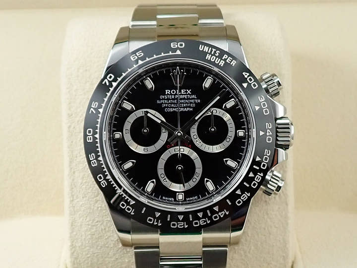 ROLEX Daytona Ref. 116500LN Stainless Steel Black Dial