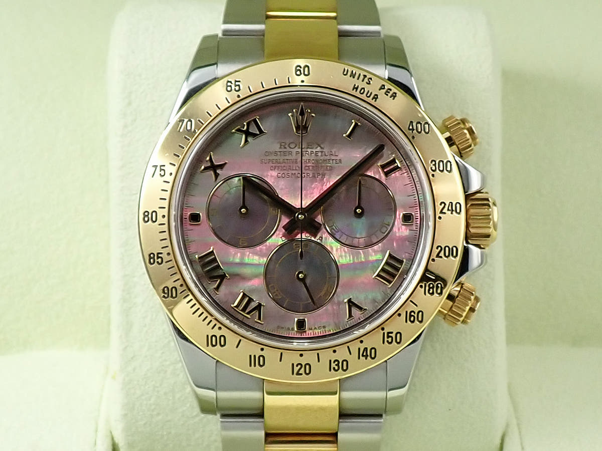 ロレックス デイトナ Ref.116523NR ブラックシェル文字盤 中古 7840M67Y