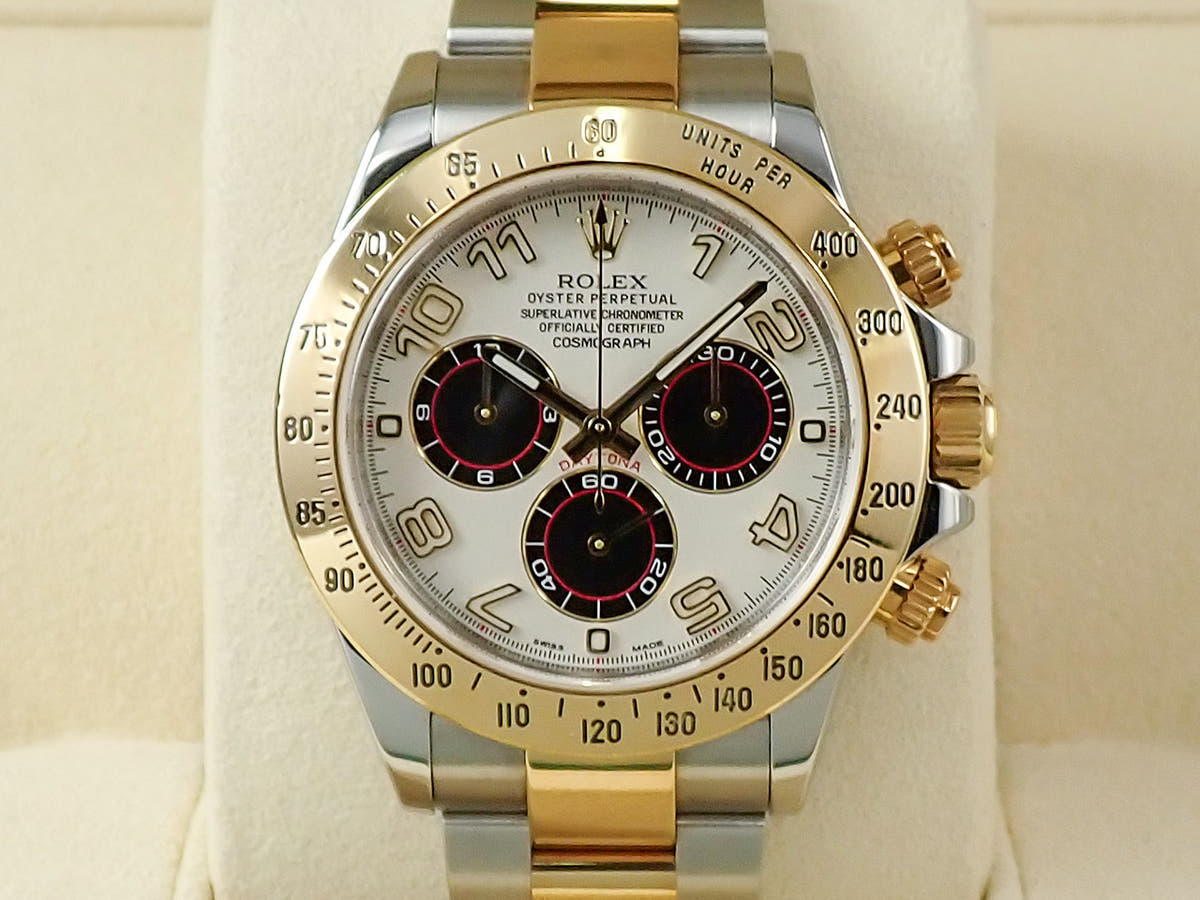 ロレックス デイトナ Ref.116523 シルバー×ブラック文字盤 中古 2H8VHXLS