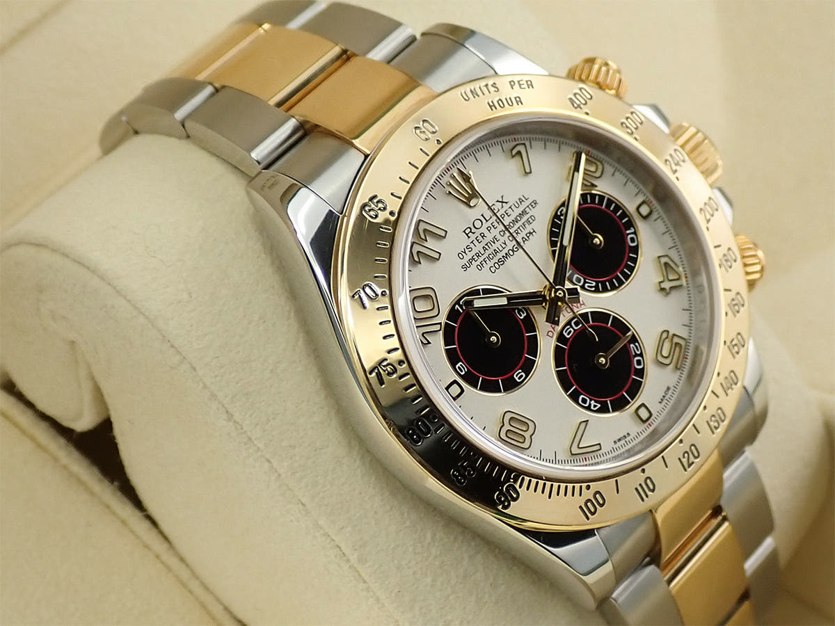 ロレックス デイトナ Ref.116523 シルバー×ブラック文字盤 中古 2H8VHXLS
