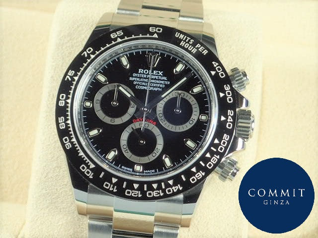 ロレックス デイトナ Ref.116500LN ブラック文字盤 未使用 daytona-320