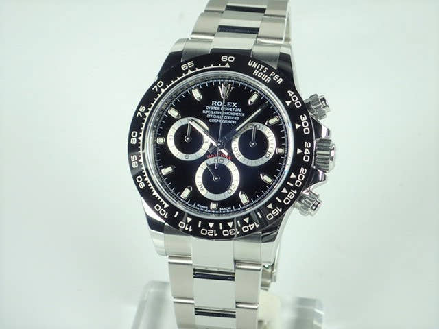 ロレックス デイトナ Ref.116500LN ブラック文字盤 未使用 daytona-320