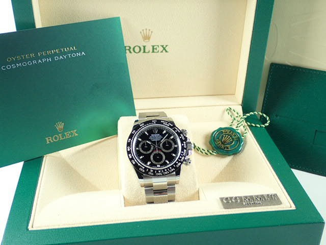 ロレックス デイトナ Ref.116500LN ブラック文字盤 未使用 daytona-320