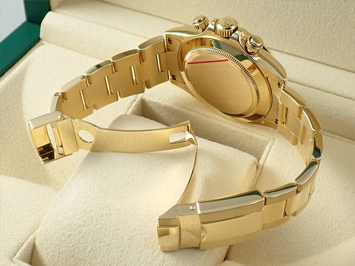 ロレックス デイトナ Ref.116528G イエローゴールド ブラック文字盤