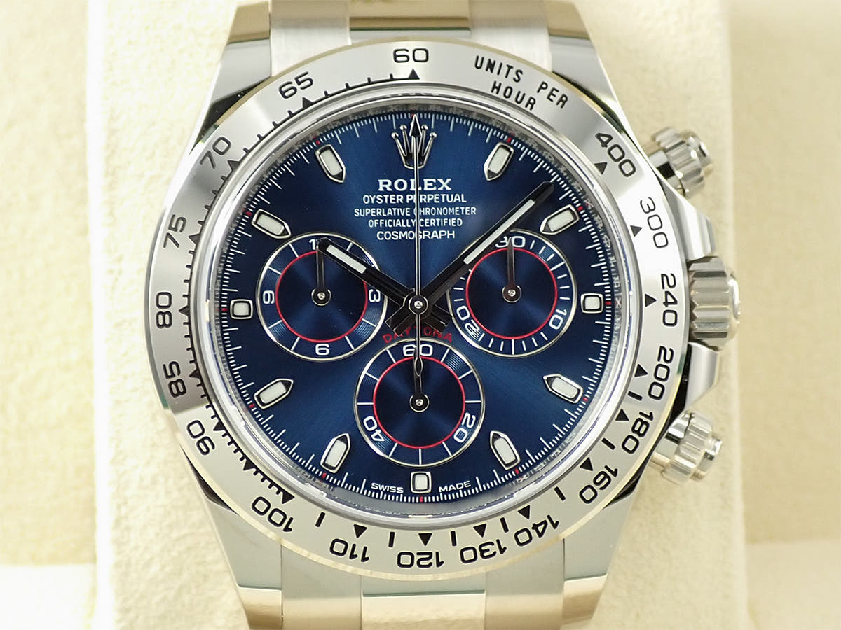 ロレックス デイトナ Ref.116509 ブルー文字盤 未使用 1S520XCH
