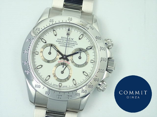 Rolex Daytona White Dial K Series