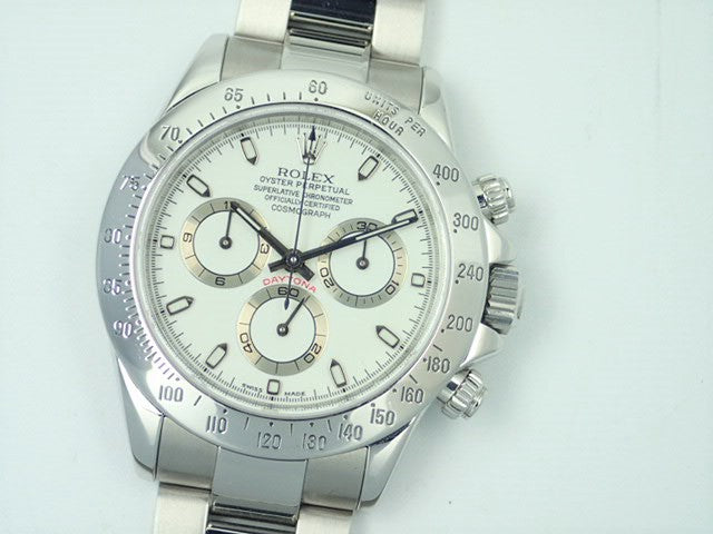 Rolex Daytona White Dial K Series