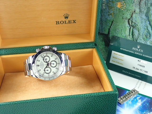 Rolex Daytona White Dial K Series