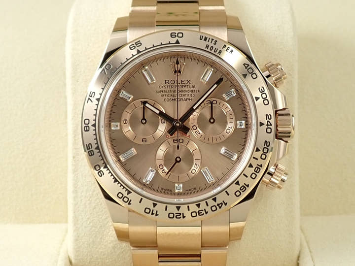 ロレックス デイトナ Ref.116505A エバーローズゴールド ピンク文字盤