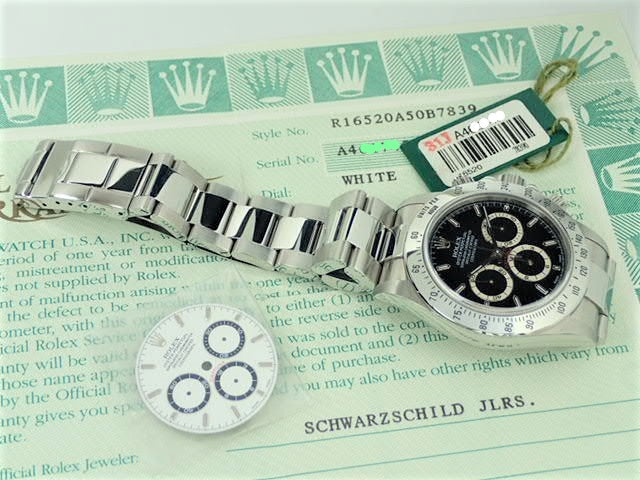 ロレックス デイトナ SS Ref.16520 Serial.A（1999年頃）