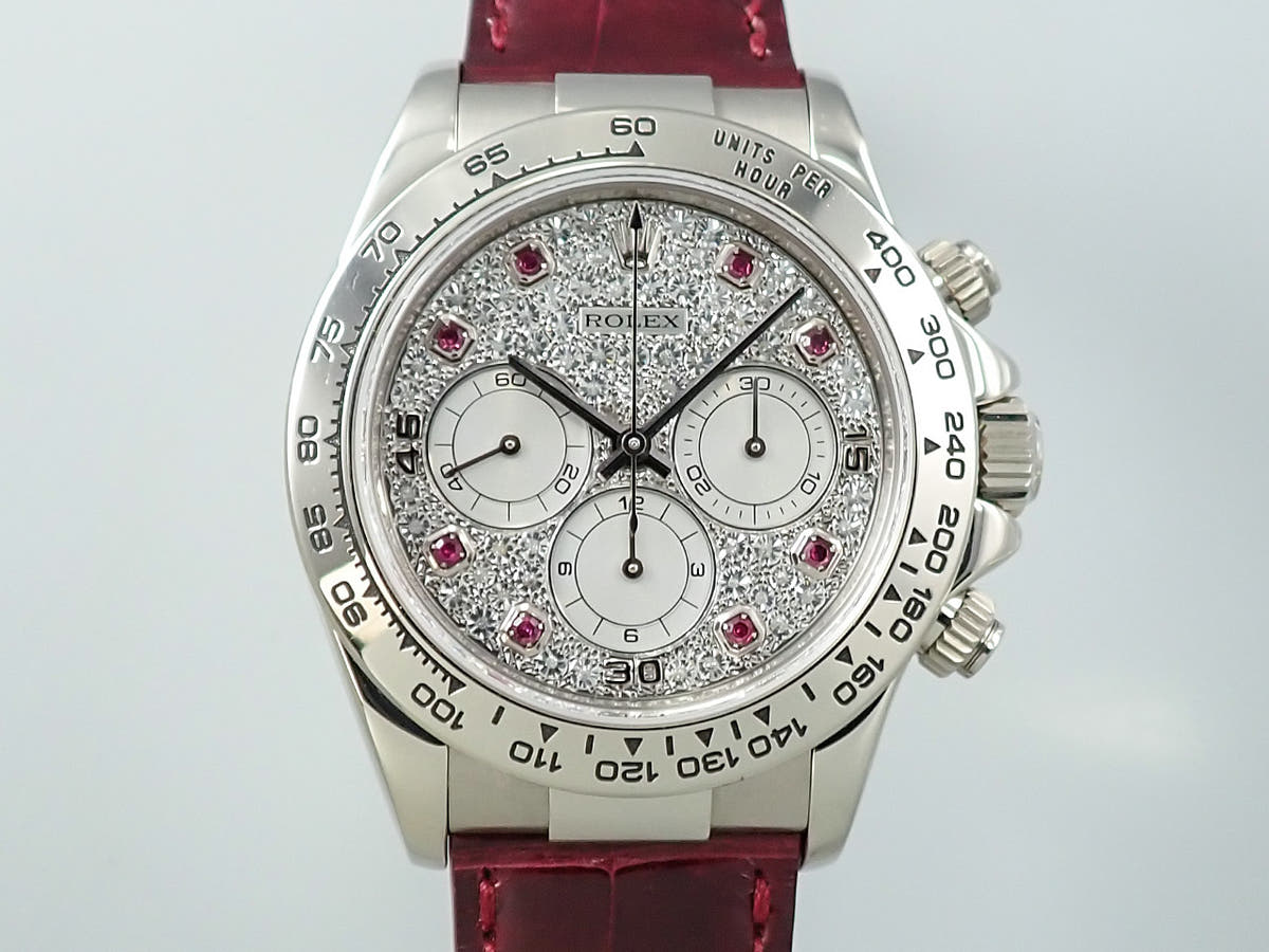 ロレックス デイトナ エルプリメロ Ref.16519 ダイヤ文字盤 中古 73688W24