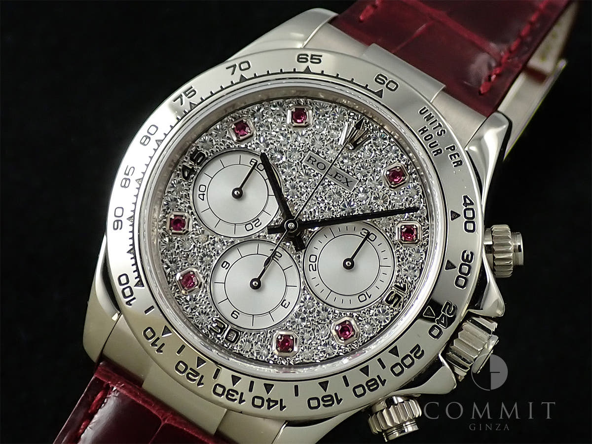 ロレックス デイトナ エルプリメロ Ref.16519 ダイヤ文字盤 中古 73688W24