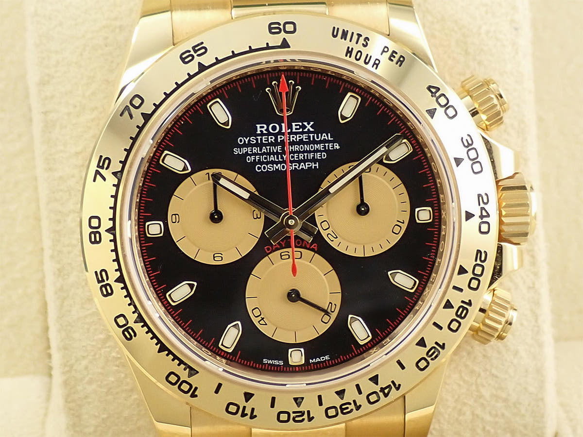 ロレックス デイトナ Ref.116508 シャンパン×ブラック文字盤 中古 Z5185F0K