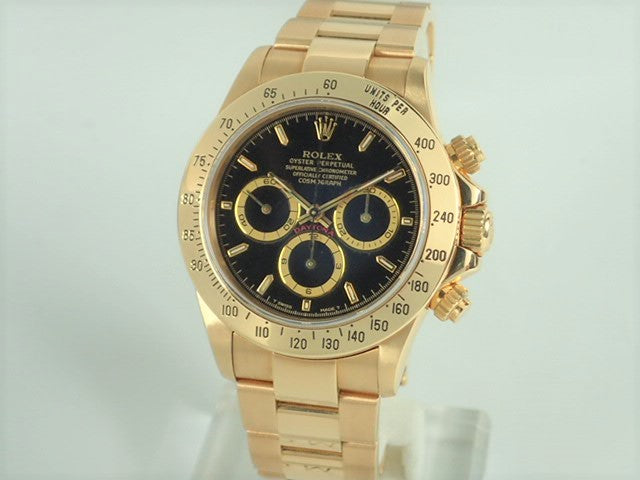 Rolex Daytona El Primero Black Dial W Serial