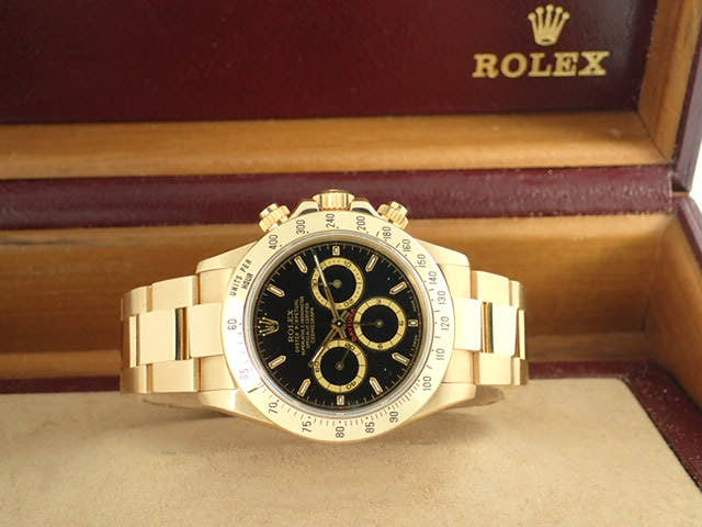 ロレックス デイトナ Ref.16528 ブラック文字盤 中古 daytona-326