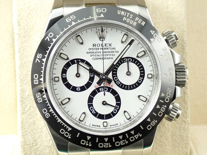 ロレックス デイトナ Ref.116500LN ステンレススチール ホワイト文字盤