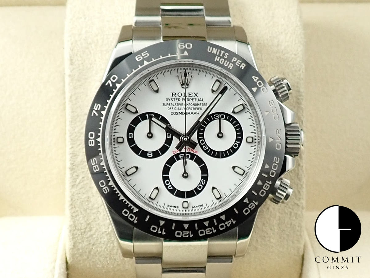 ロレックス デイトナ Ref.116500LN ホワイト文字盤 中古 J6JFHP59