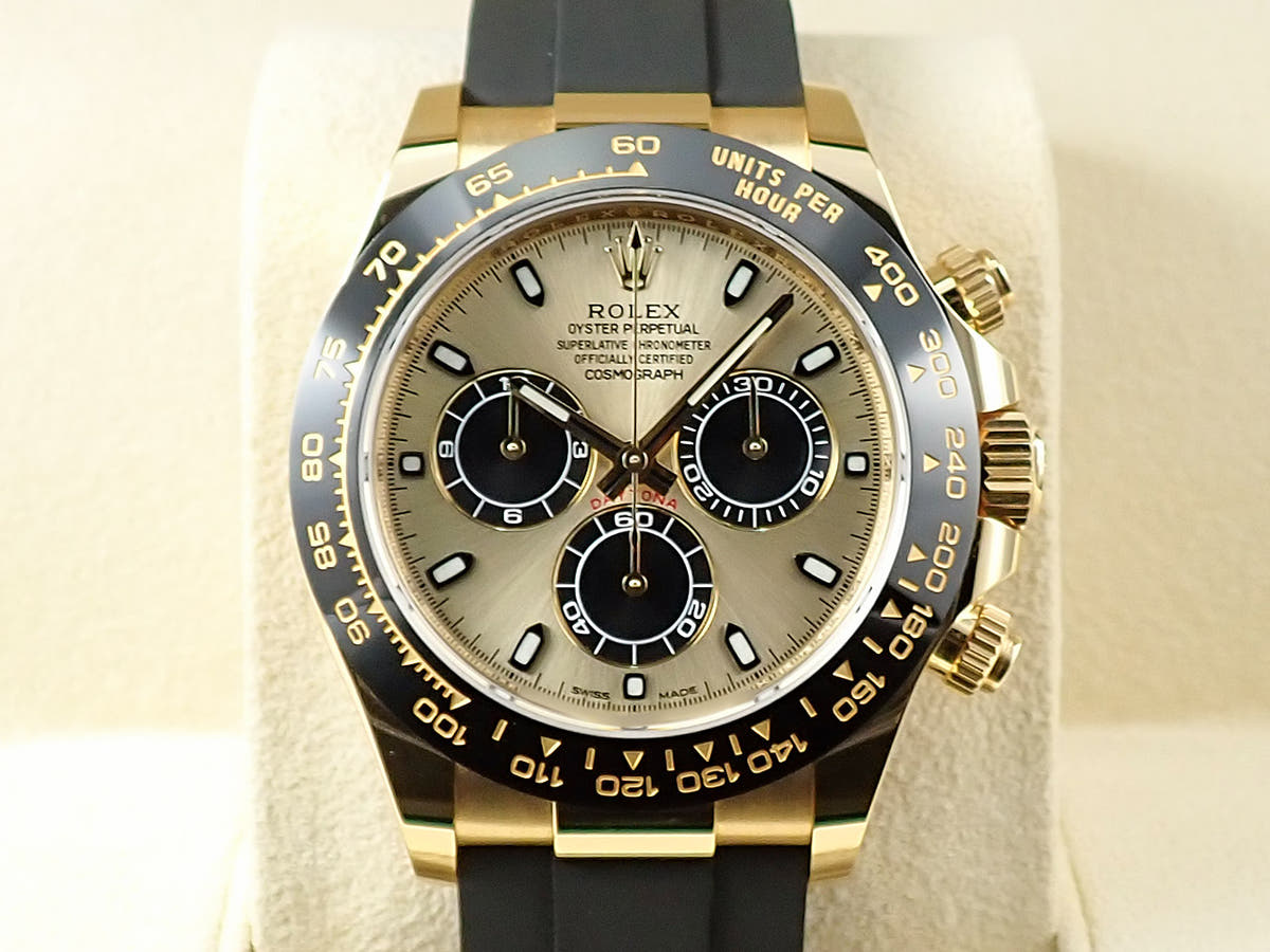 ロレックス デイトナ Ref.116518LN ブラック×シャンパン文字盤 美品 7517J20K