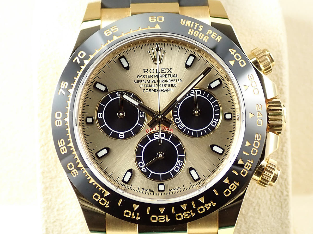 ロレックス デイトナ Ref.116518LN ブラック×シャンパン文字盤 美品 7517J20K