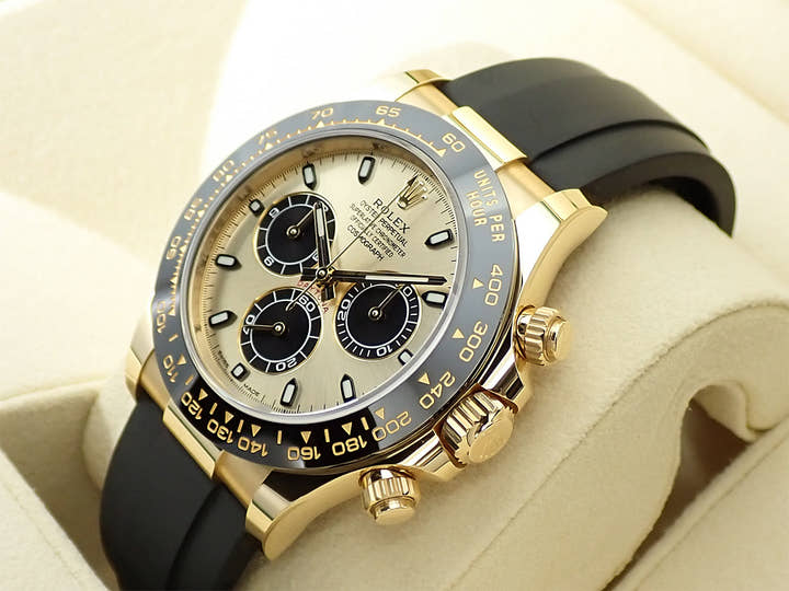 ロレックス デイトナ Ref.116518LN イエローゴールド ブラックxシャンパン文字盤