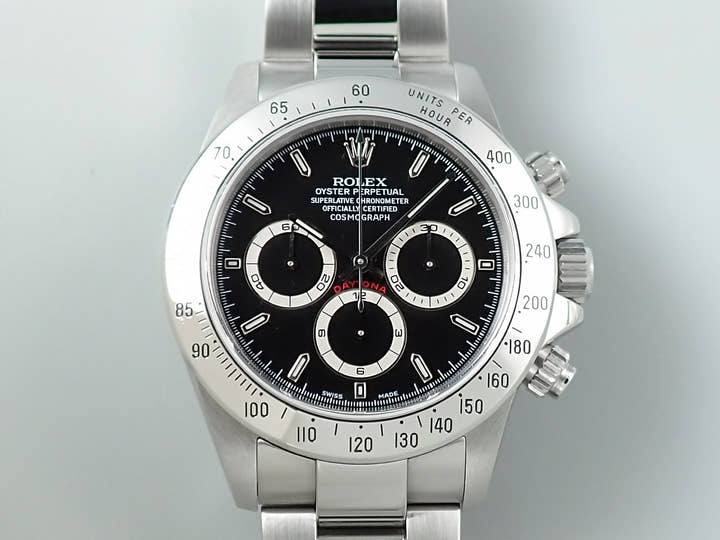 ロレックス デイトナ エルプリメロ Ref.16520 ステンレススチール ブラック文字盤