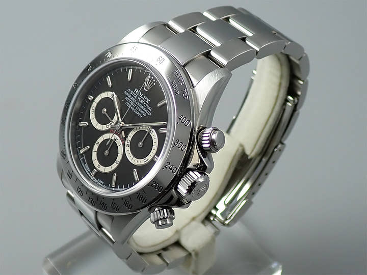 ロレックス デイトナ エルプリメロ Ref.16520 ステンレススチール ブラック文字盤
