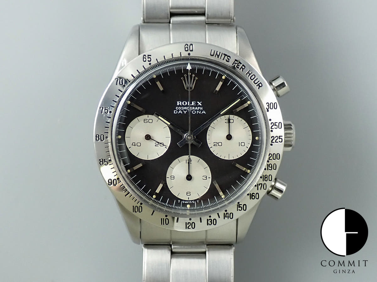 ロレックス デイトナ Ref.6239 ブラック文字盤 中古 T0R2AHWL