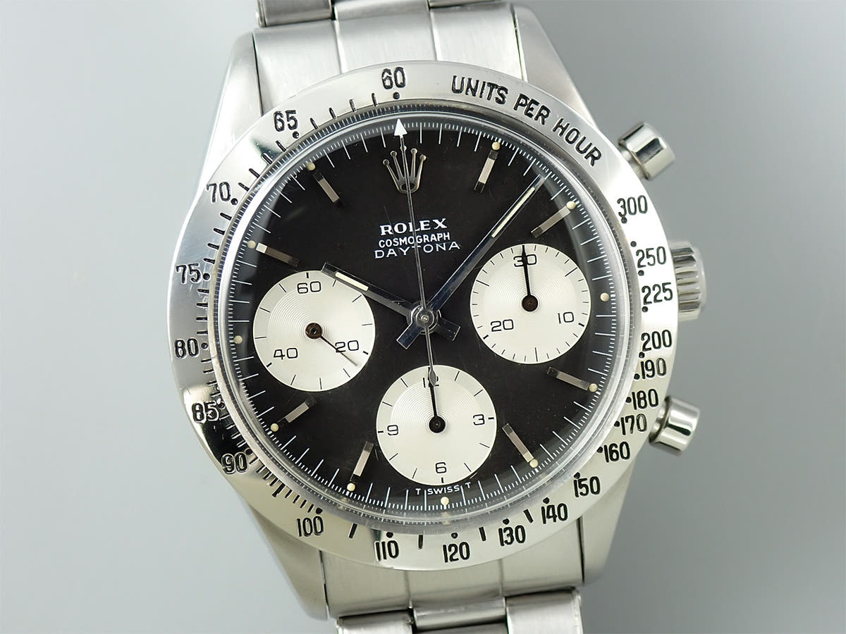 ロレックス デイトナ Ref.6239 ブラック文字盤 中古 T0R2AHWL
