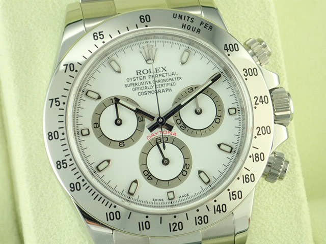 ロレックス デイトナ Ref.116520 ホワイト文字盤 中古 daytona-330