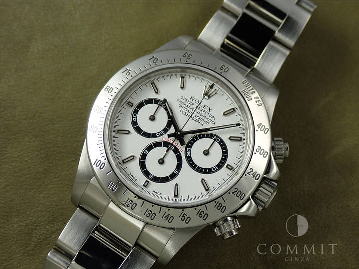 Rolex Daytona El Primero Ref. 16520 Stainless Steel White Dial