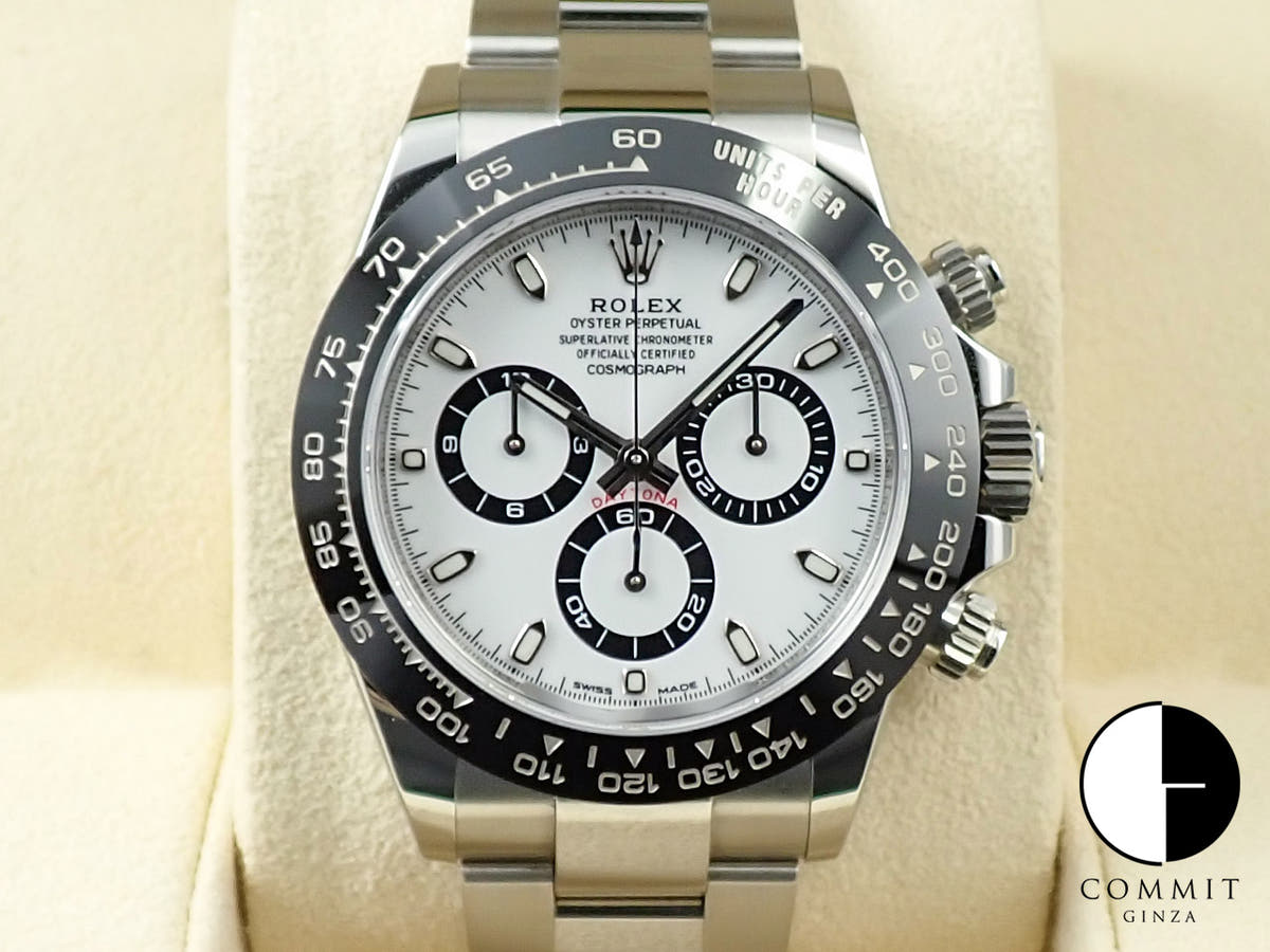 ロレックス デイトナ Ref.116500LN ホワイト文字盤 美品 Z3M14801