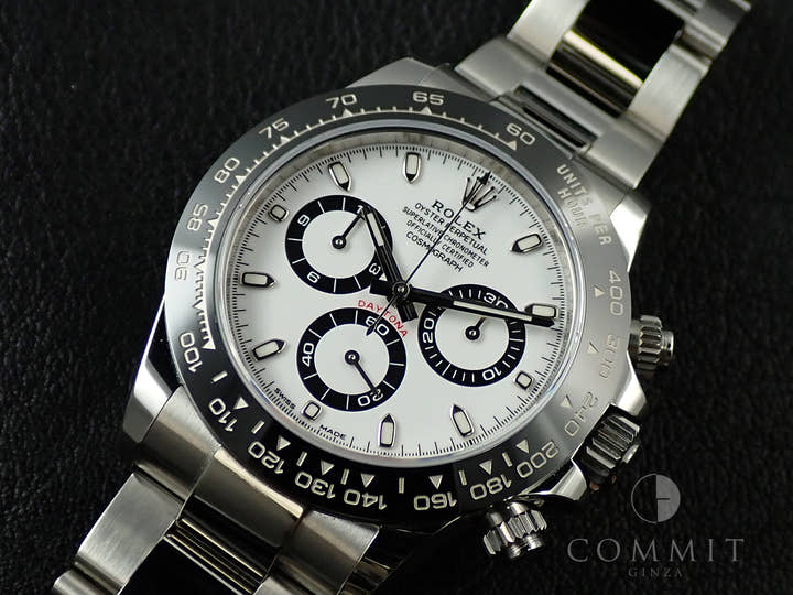 ロレックス デイトナ Ref.116500LN ステンレススチール ホワイト文字盤